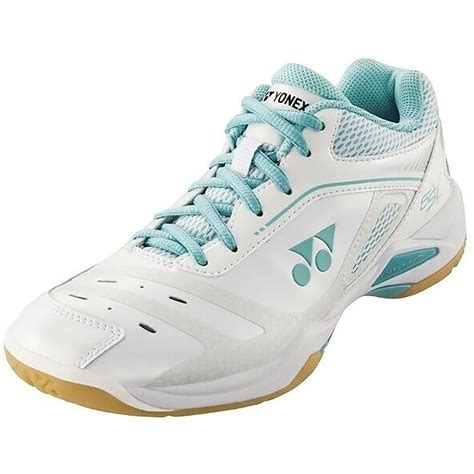 Yonex Womens Power Cushion 65 X Badminton Shoes - White/Mint ...