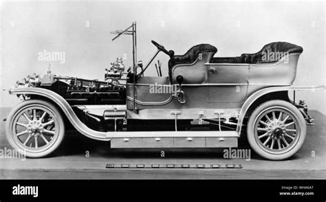 Silver ghost 1907 Black and White Stock Photos & Images - Alamy