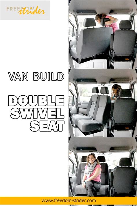 We toyed between having a swivel seat in our van or not, but after seeing this double swivel ...