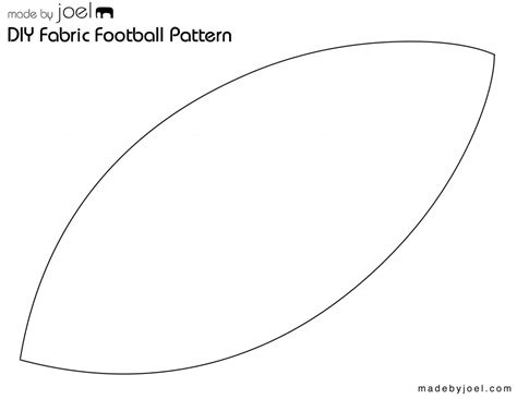 Football Template - Cliparts.co