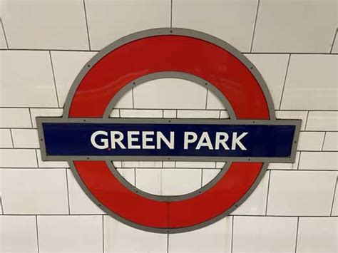 Green Park Tube Station - Britain All Over Travel Guide