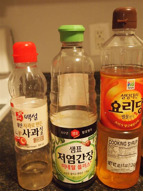 Seon's sweet table: Basic ingredients for Korean food