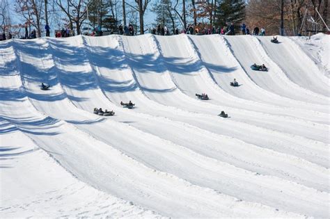 Visit The Largest Snow Tubing Park In Massachusetts