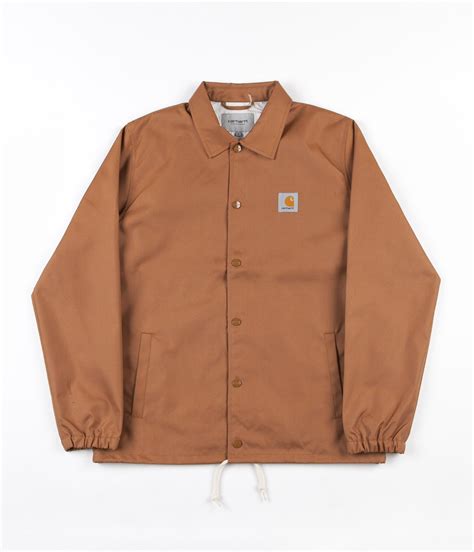 Carhartt Watch Coach Jacket - Hamilton Brown / Broken White | Flatspot