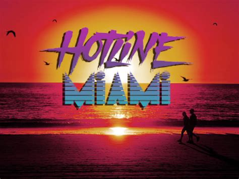 Hotline Miami Custom Logo by KevinKoshka on DeviantArt