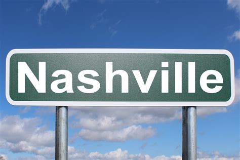 Nashville - Free of Charge Creative Commons Highway sign image