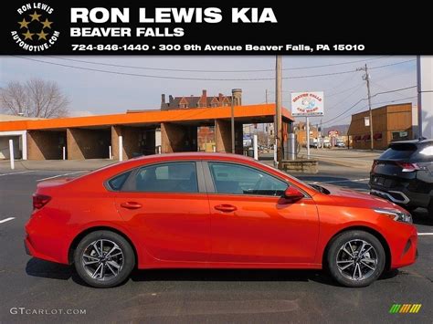 2022 Fire Orange Kia Forte LXS #143881274 Photo #12 | GTCarLot.com - Car Color Galleries