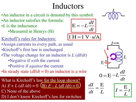 PPT - Inductance PowerPoint Presentation, free download - ID:2204865