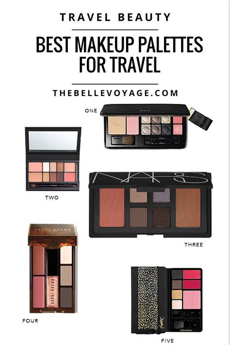 Travel Makeup Essentials | Travel Cosmetics and Beauty Products | Best makeup palettes, Travel ...