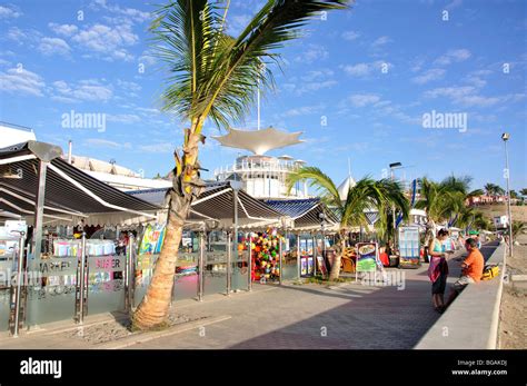 Beach promenade, Playa de Meloneras, Costa Meloneras, San Bartolome ...