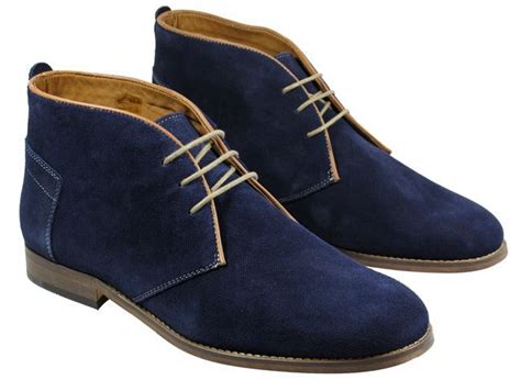 HANDMADE BLUE COLOR SUEDE SHOES, MEN DRESS SHOES, MENS CASUAL SHOES - Casual