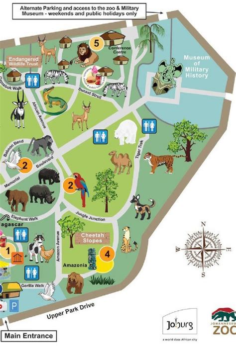 Johannesburg Zoo Map Directions – Get Map Update