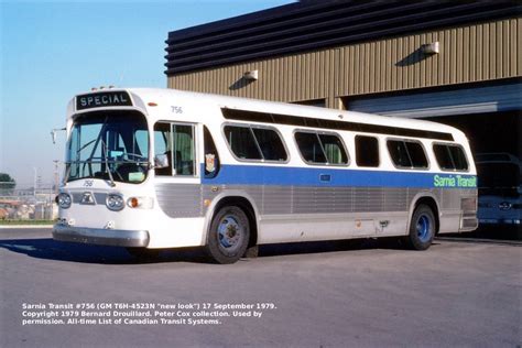 Transit History of Sarnia, Ontario