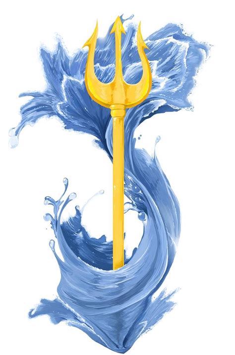 Poseidon's Trident Tattoo by PumpkinSoup on DeviantArt | Trident tattoo, Poseidon tattoo ...