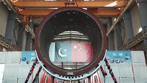 Pakistan holds keel-laying and cutting-steel ceremonies for the Hangor ...