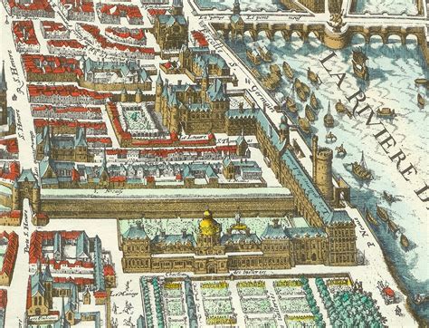 Le Louvre et les Tuileries - Atlas historique de Paris