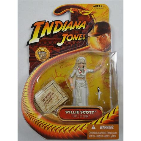 INDIANA JONES TEMPLE OF DOOM "WILLIE SCOTT" ACTION FIGURE NEW/SEALED ...