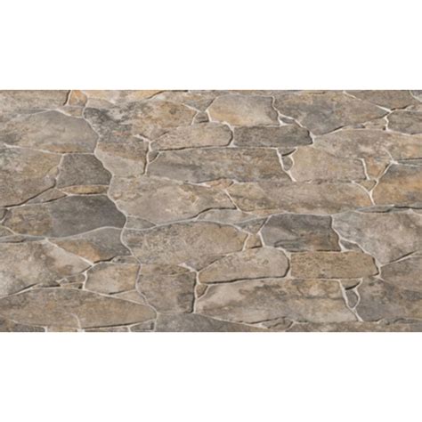 Tigris Rocks Ceramic Floor Tile - 13 x 20 in. - The Tile Shop