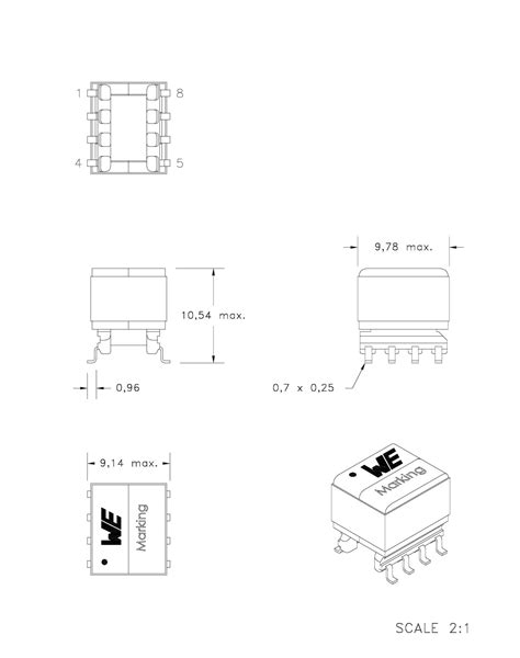 WE-PPTI Push-Pull Transformers | Passive Components | Würth Elektronik Product Catalog