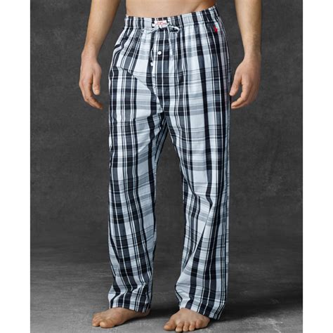 Lyst - Ralph lauren Polo Mens Plaid Woven Pajama Pants in Blue for Men