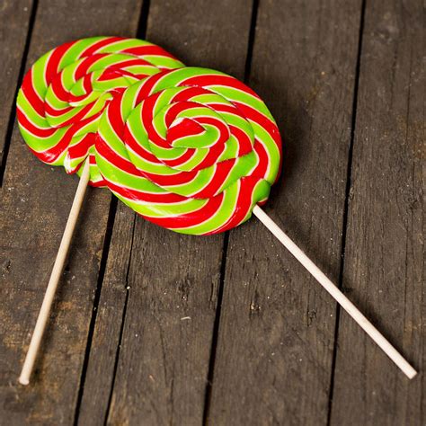 giant swirly christmas lollipops by sophia victoria joy | notonthehighstreet.com