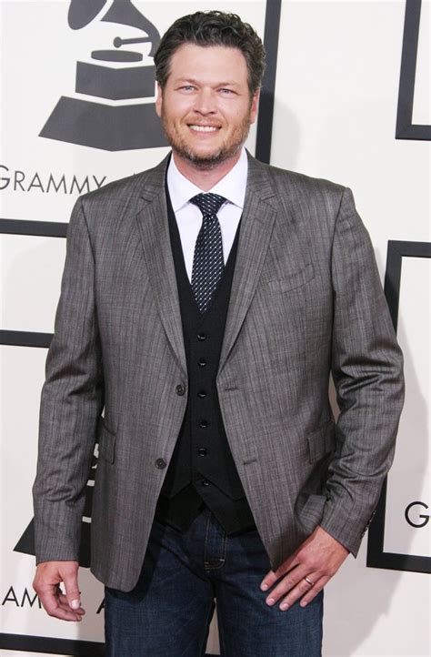 Blake Shelton Picture 77 - The 56th Annual GRAMMY Awards - Arrivals