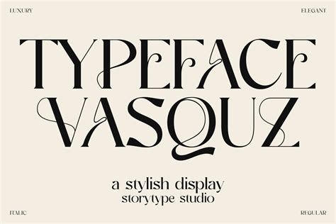 Vasquz Font by Storytype Studio · Creative Fabrica