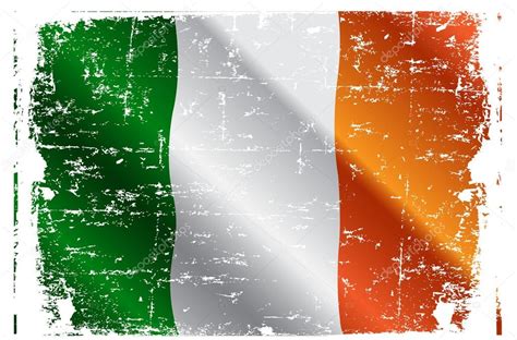 Irish flag Stock Vector by ©Dazdraperma 19602087