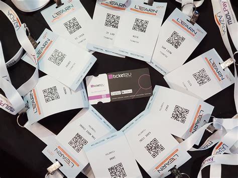 Instant Scan and Print QR Code Badges for Exhibitions, Conferences, Co.. | Ticket2u Blog