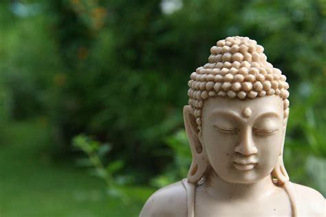 HD wallpaper: nature, statue, sculpture, face, art, buddha, garden ...