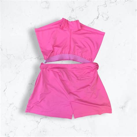 Hot pink Puma tennis skirt with built in removable... - Depop