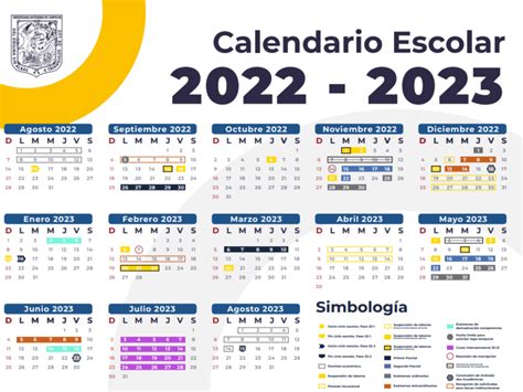 Calendario Ciclo Escolar 2022 A 2023 Preparatoria En Ingles Imagesee | Images and Photos finder