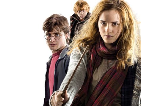 Harry Ron and Hermione Wallpaper - WallpaperSafari