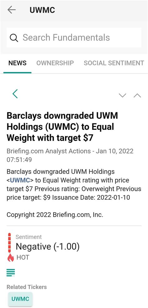 UWMC dividend now at 10% : r/UWMCShareholders