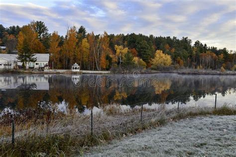 Vibrant Colors of Fall Foliage in the Adirondack Mountains Stock Photo - Image of landscape ...