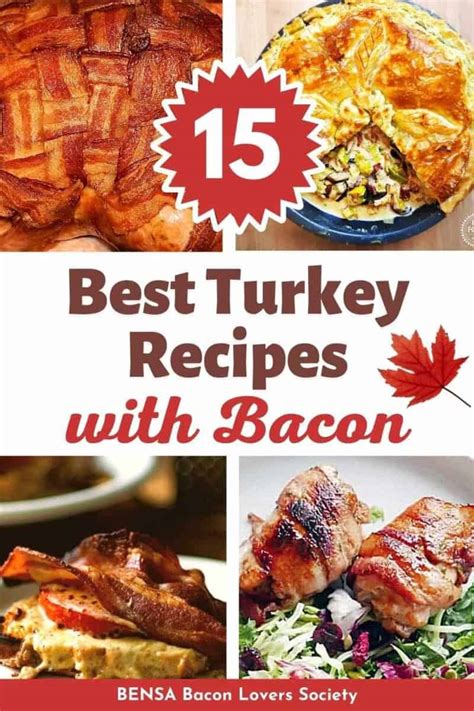 15 Best Turkey Recipes with Bacon - BENSA Bacon Lovers Society