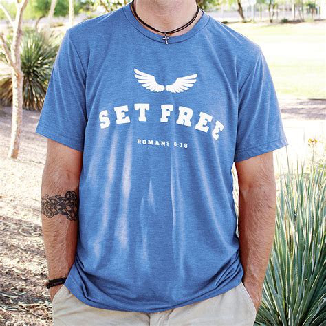 Set Free Wings // Christian T-Shirt for Men - From Set Free Apparel