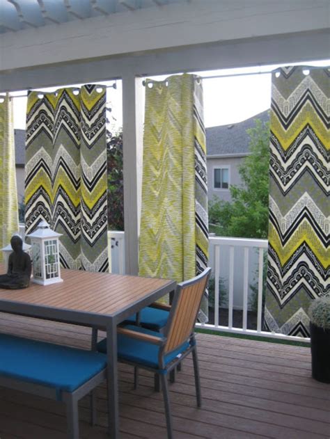 31 DIY Patio Privacy Screen for Apartment | Outdoor curtains for patio ...