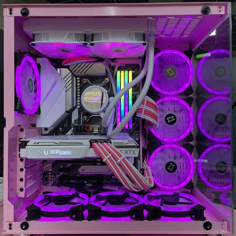 (Pre-Built) Bubble Gum Build Gaming PC Ryzen 7 5800X w/ Zotac Gaming RTX 3060 AMP & Xigmatek ...