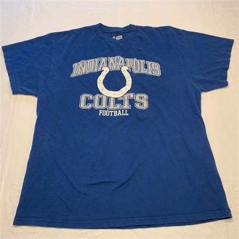 NFL | Shirts | Nfl Indianapolis Colts Blue Short Sleeve Crewneck T ...