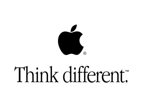 Apple Think Different Logo PNG vector in SVG, PDF, AI, CDR format