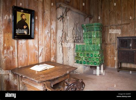 Germany: Martin Luther Room in the Wartburg Castle Stock Photo - Alamy