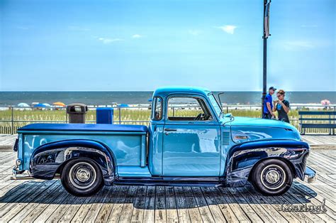 1950 Chevy Truck Blue Photograph by Joshua Zaring - Fine Art America