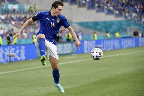 Video: Juventus Forward Federico Chiesa Opens up the Scoring for Italy