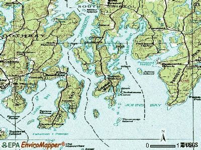 christmas cove maine map - Sal Alger