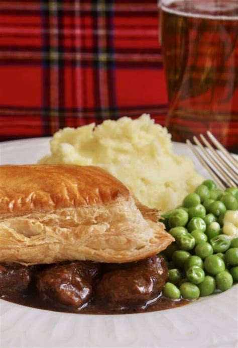 Scottish Steak Pie (with Puff Pastry Topping) - Christina's Cucina