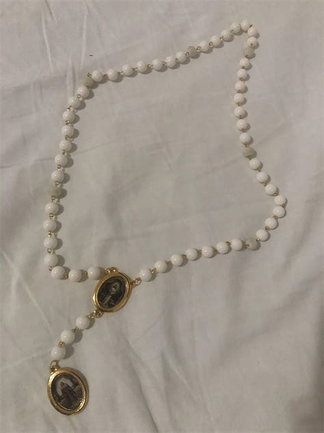 Just received a Chaplet of Our Lady of Tears, a devotion started in Brazil after Our Lady ...