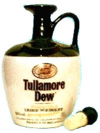 Tullamore Dew Ceramic Jug Irish Whiskey