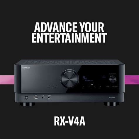 Specs for RX-V4A 5.1 channel 4K / 8K HDMI AV Receiver – Yamaha USA