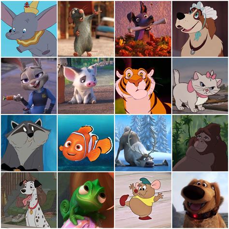 Disney Cartoon Animals